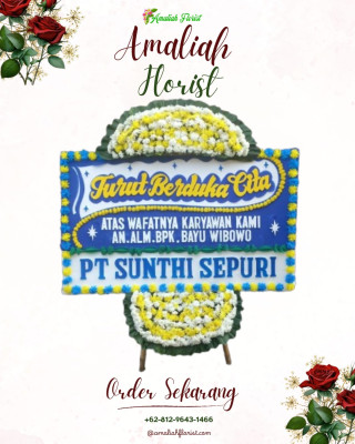 Papan Bunga Duka di Cinangka