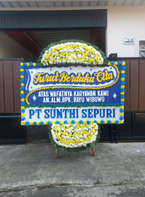 Papan Bunga Duka di Cinangka