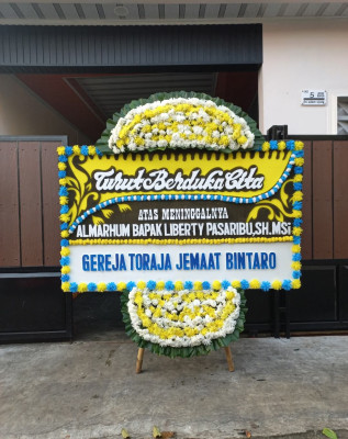 Papan Bunga Duka di Cinangka