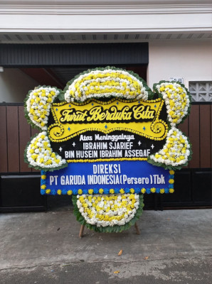 Papan Bunga Duka di Cinangka